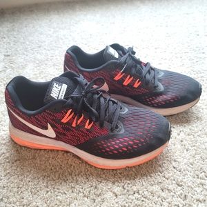 Nike Zoom Winflo 4 Black Neon Pink